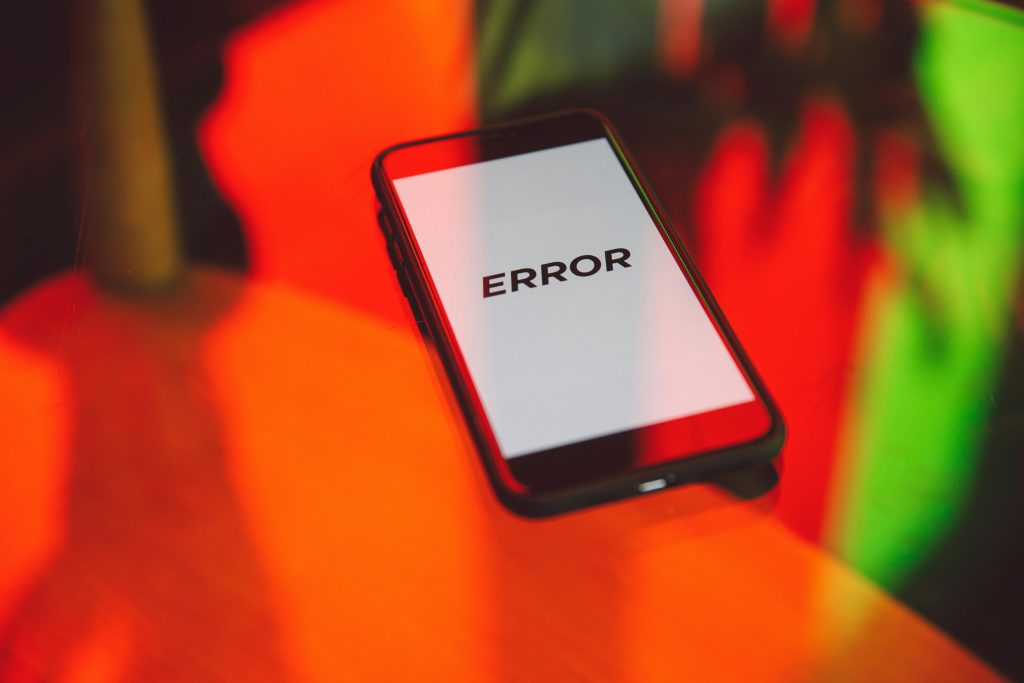 Common App Development Errors 
